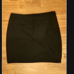 Black Mini Skirt by Tobi